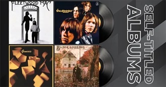 The Best &quot;Self-Titled&quot; Classic Rock Albums (Radio X)