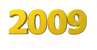 Notable Media From the Year 2009