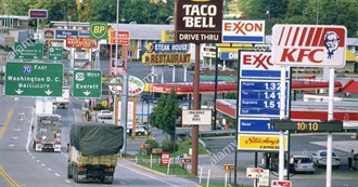 325 Chain Food Places of Present and Past