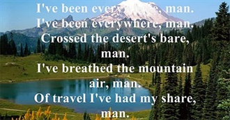 I&#39;ve Been (Almost) Everywhere ...  States, Countries,  Territories and  Geographies on 5 Continents