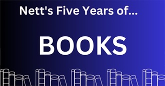 Nett's 5 Years of BOOKS