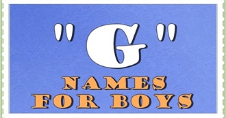 Baby Boy G Names - What Do You Like?