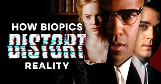 Cinefix: How Biopics Distill, Adapt and Distort Reality