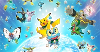 Every Pokemon Gen 1-8