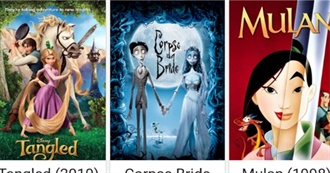 Aurora&#39;s List of Movies