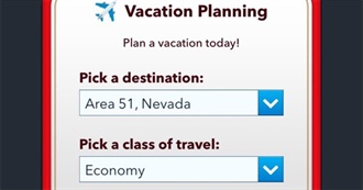 The Bitlife Travel Bucket List