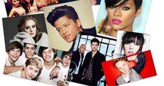 How Many of These Bands/Artists Have You Seen in Concert?