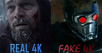 The True 4K Movies (2018 Update)
