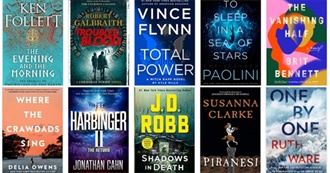 NY Times Best Sellers - October 2020 - Hardcover Fiction