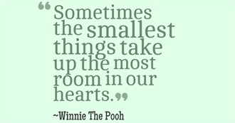 The Small Things That Matter