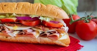 Traditional American Food--All-American Sub