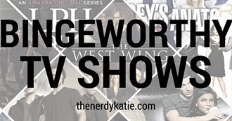 TV Shows I&#39;ve Been Meaning to Watch