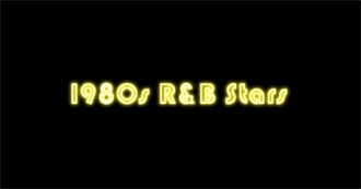 1980s R&amp;B Stars (Male/Female)