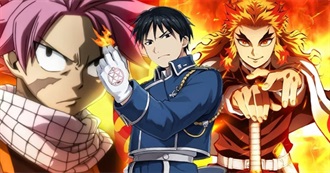 Anime Characters Associated With Fire