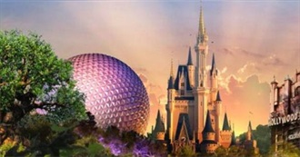 Walt Disney World Ride List