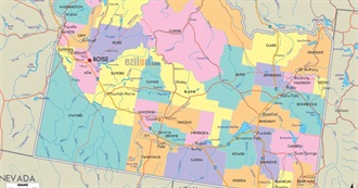 Largest Cities &amp; Seats of Every Idaho County