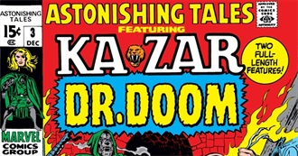 Astonishing Tales (1970) Reading Guide