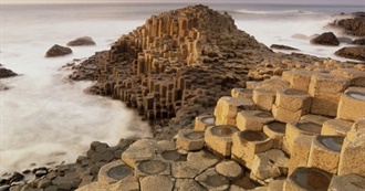 100 Examples of Columnar Jointing Found Around the World