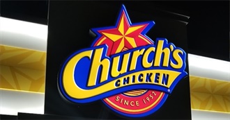 Church&#39;s Chicken Menu