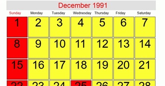 Movies That Weird Paul Saw in December 1991