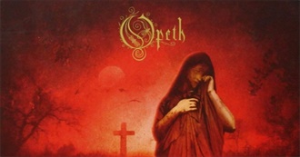 Rate Your Music Top 10s: Opeth Albums