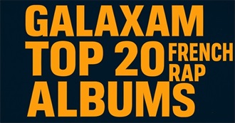 GALAXAM TOP 20 FRENCH RAP ALBUMS