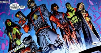 Guardians of the Galaxy Origin Comic Characters