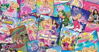 Barbie Movies Marathon List