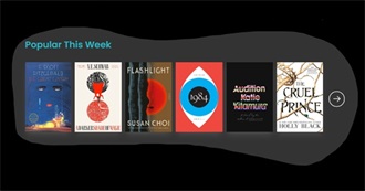 Popular This Week on the Storygraph (Week 39)