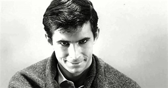Rate Your Music Top 10s: Anthony Perkins Top Billed Performances