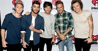 One Direction Pop Songs