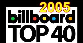 Billboard Charts Top 40 - 2005