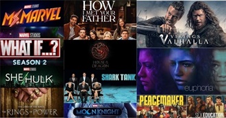 TV Shows Shane Watched in 2022