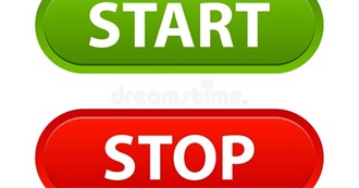 Songs With the Words Stop/Start in the Title That You May Know