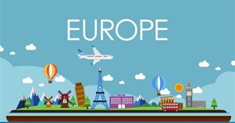 Gabriel&#39;s Europe TOP 20 Travel List