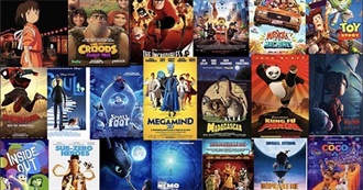 Animated Movies Bucket List