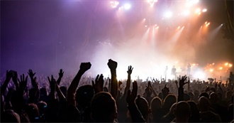 Concerts Christine Has Seen