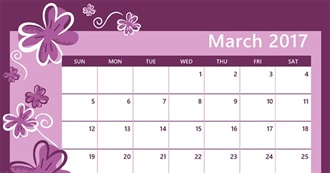 Gea&#39;s Watch List of March 2017