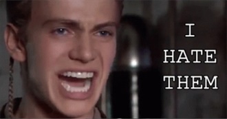 Movies Jake Very Much HATES and Would Go All Anakin Skywalker on Them If He Could!!! 😤