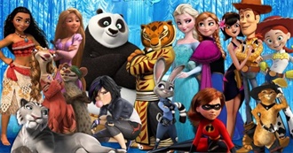 100 Random Animated Movie Challenge!