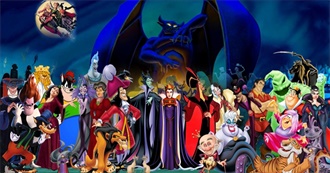 List of Disney Villain Characters