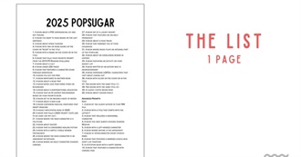 G&#39;s 2025 PopSugar Challenge