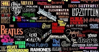 BBV's Top 100 Rock Bands/Artists