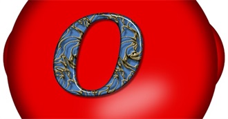 Disliked Things Starting With O