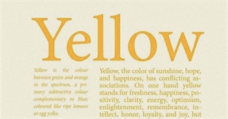 Yellow &#128155;