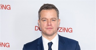 Filmography - Matt Damon (2018)