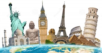 60 Highly Visited World Landmarks