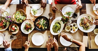 Foods Eaten During AS&#39;s Vacation