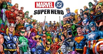 Christian&#39;s Favorites Superheroes From Marvel and DC