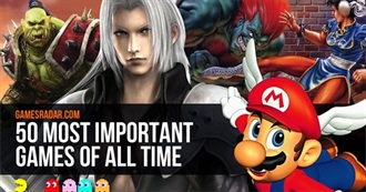 Gamesrader&#39;s 50 Most Important Games of All Time